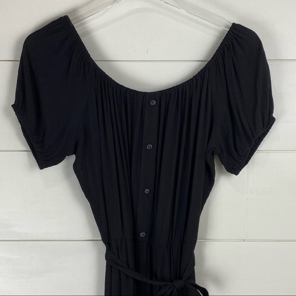 NWT ASOS 6 Crinkle Tie Maxi Dress - Picture 3 of 8